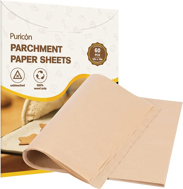 500 Fogli Di Carta Forno Pretagliati – 20x30 Cm, Antiaderente, Oleata, Resistente Fino A 220°C, Ideale Per Forno E Friggitrice Ad Aria - 3