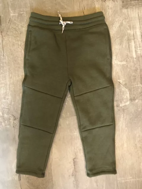 Baby Gap Olive Green  Fleece Lined Sweatpants Size 3 Years Pockets NWOT 3