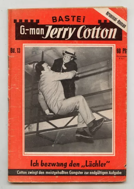 Jerry Cotton 1. Auflage Nummer 13 ( 3 ) Bastei Verlag