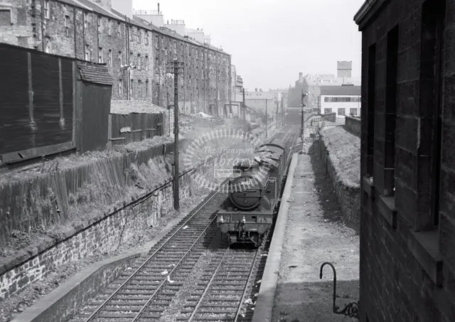 PHOTO  BR British Railways Steam Locomotive Class V1 67624 at Bonnington in 1956