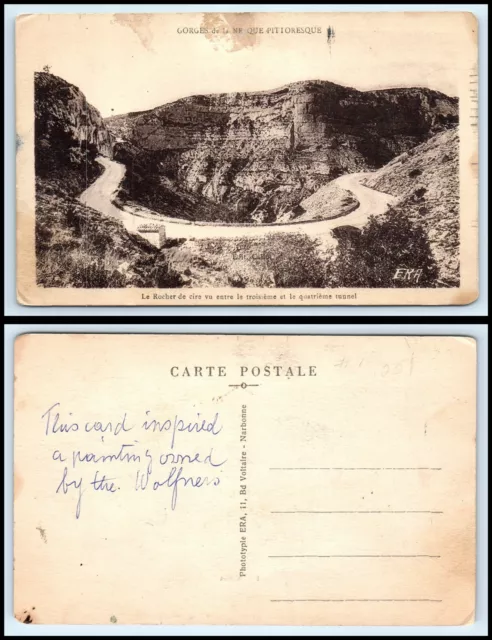 FRANCE Postcard - Gorges de la Nesque BC
