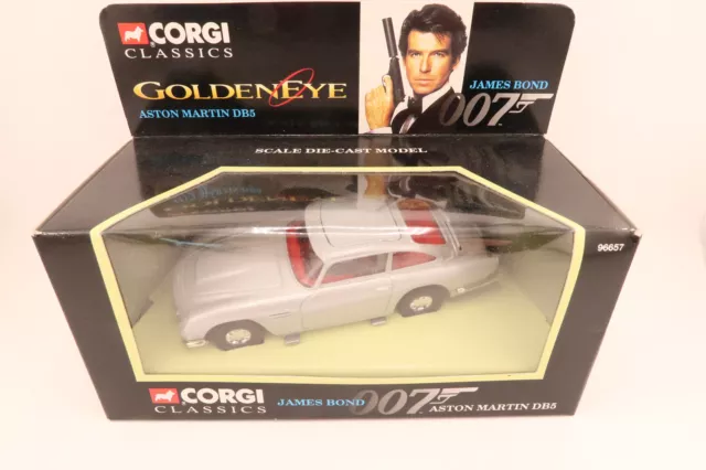 Corgi Toys Classics * Aston Martin Db5 * James Bond 007 * Golden Eye *  1:36