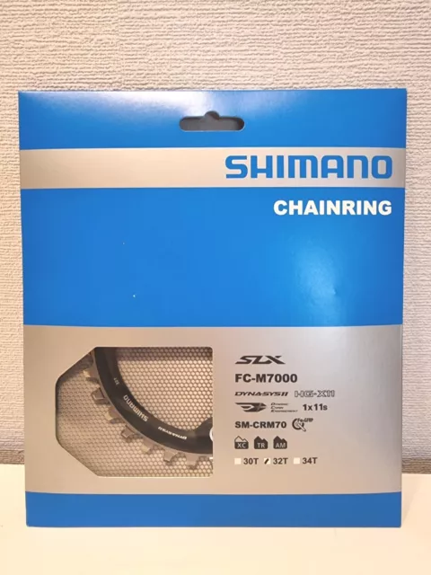 Shimano Fahrrad Kettenblatt SLX FC-M7000-11 1-fach 96 mm 32 Zähne | NEU