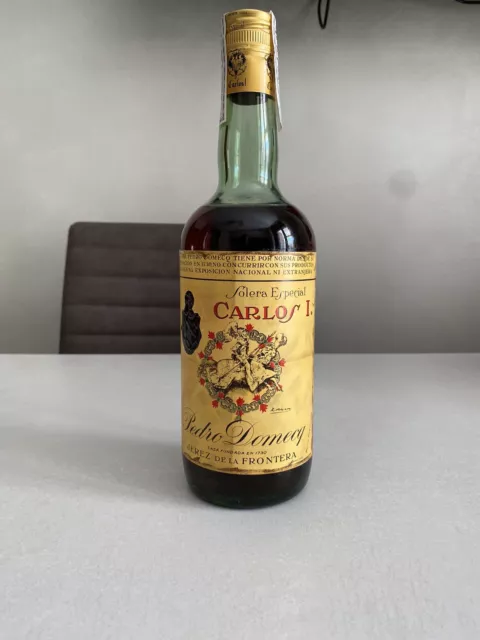 Solera Especial Carlos I° Brandy Pedro Domecq