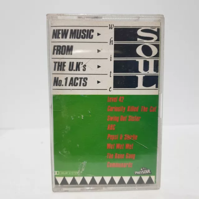 White Soul RETRO compilation MIX various artist cassette Tape