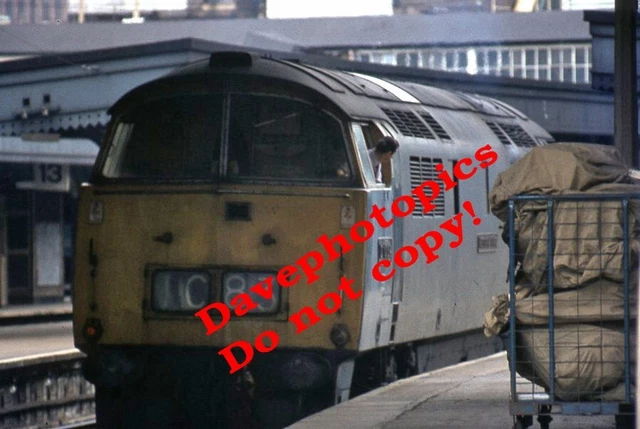 ORIGINAL 35MM Slide Diesel /Steam Train / Engine Railway Class 52 ...