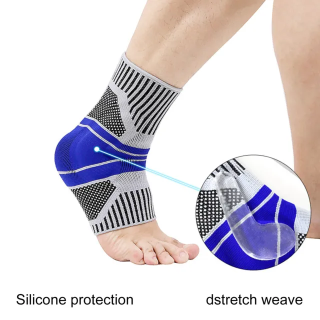 1 pezzo protezione caviglia, benda elastica, anti-distorsione, unisex,
