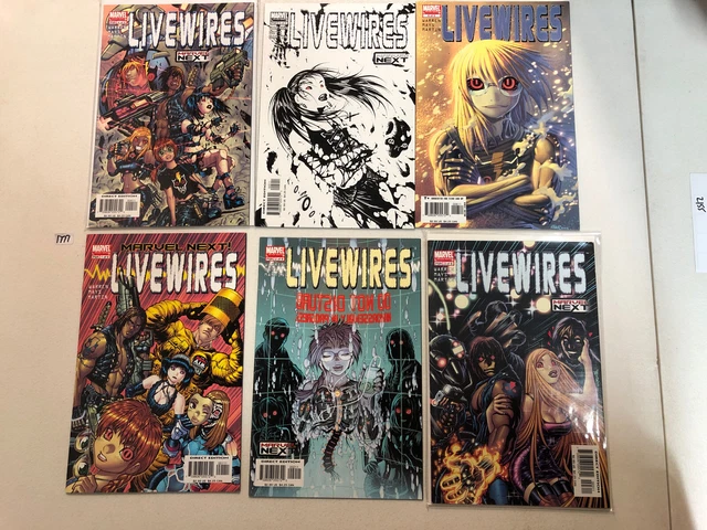 Livewires (2005) #1 2 3 4 5 6 1-6 (VF/NM) Complete Set Rick Mays art Marvel Next