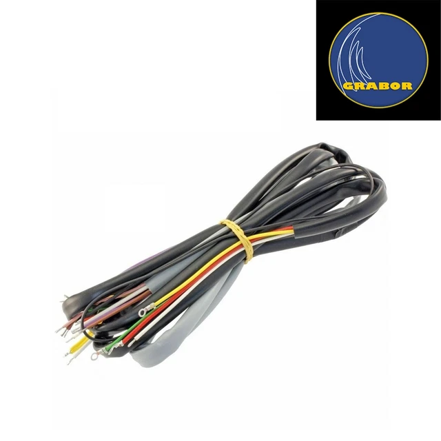 9913 - Assembled Cables with Green Sheath and Odometer Cable Vespa 50 R L N