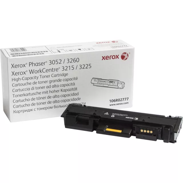 Xerox Toner Toner schwarz 106R02777