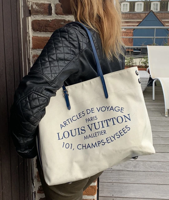 Louis Vuitton Articles de Voyage Cabas MM - Neutrals Totes