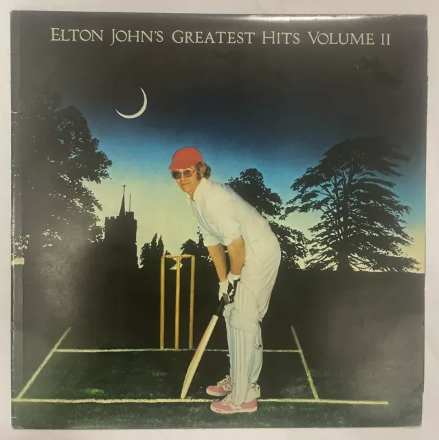 Elton John Elton Johns Greatest Hits Vol 2 10 Track Vinyl Album Pop