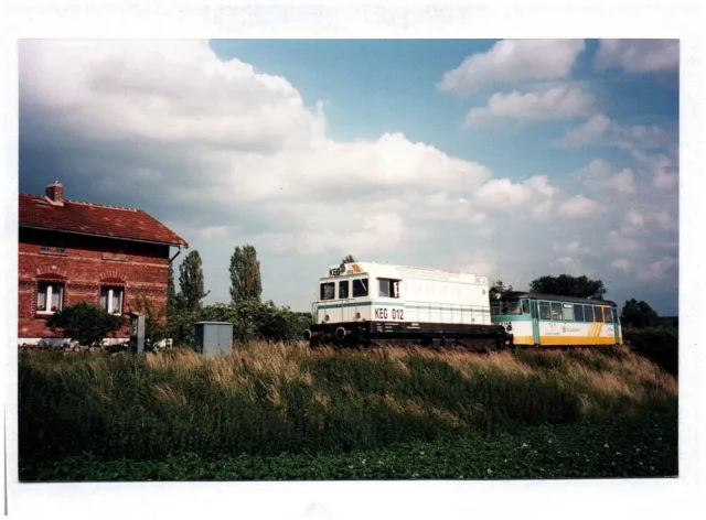 Eisenbahn Foto 24 Juni 1997 Diesellok KEG 012 Diesel Lokomotive