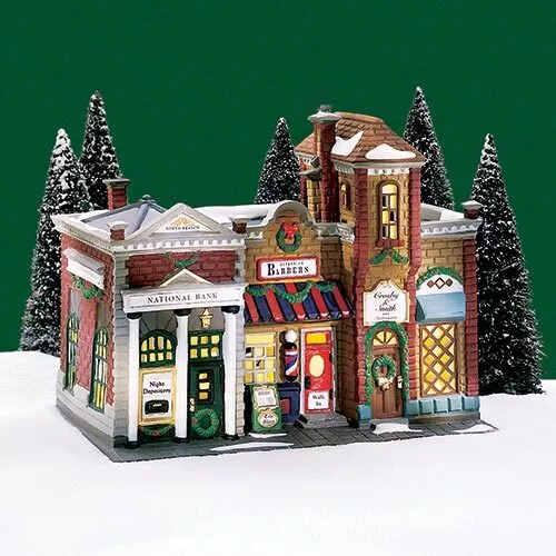 Dept 56 Riverside Row Shops Christmas in the City 58888