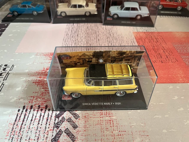 Ancienne Miniature JEP Simca Vedette échelle 1/43 - Voiture Jouet Vintage Occasion