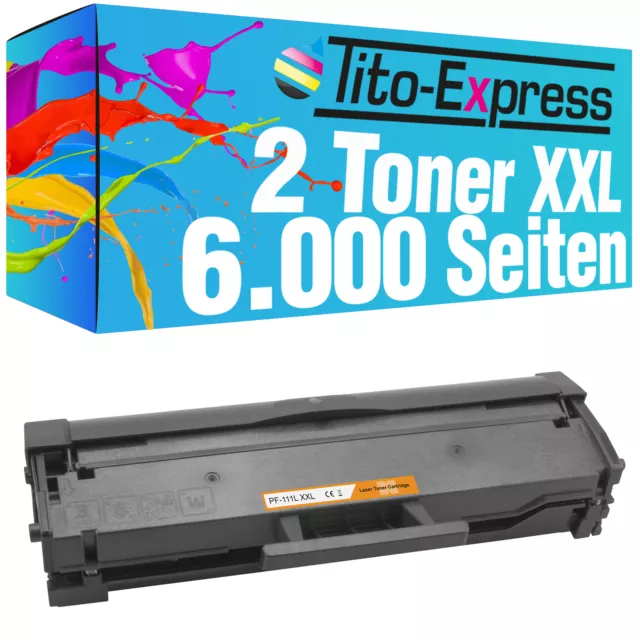 2x Toner XXL ProSerie für Samsung MLT-D111L Xpress M2078 M2078F M2078FW M2078W
