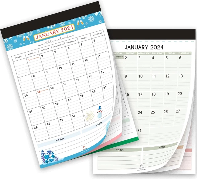 20242025 FRIDGE CALENDARS by Strive Zen, Refrigerator