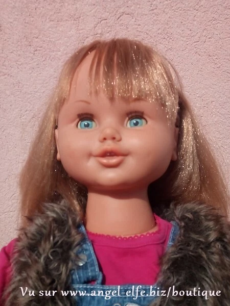 Grande Poupée Jesmar Vintage 80 Cm – Fabriquée En Espagne – Années 80/90