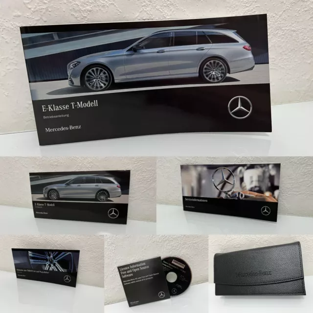 Mercedes-Benz E-Klasse T-Modell (S213) Betriebsanleitungen + Bordmappe (Leder)