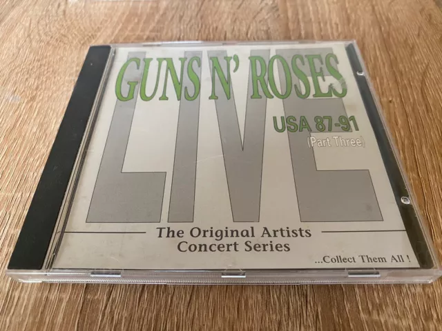 Guns N Roses USA 87-91 Cd Excellent Condition Part 3 Original Artists Concert