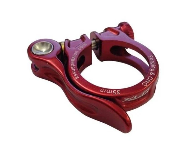 XLC L05 Ø35,0 mm Schnellspanner Aluminium Sitzpfostenklemme - rot
