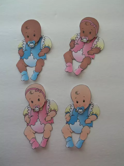 3D-U Pick Baby Girl Boy Rompers Sleeper Bear Scrapbook Card Embellishment