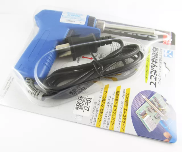 1pc NEW TQ-77 20/200W Original Goot Quick Heat Up Soldering Iron 220-240V