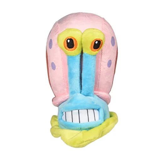 SpongeBob SquarePants for Pets Gary the Snail Figure Plush Dog Toy | 9 Inch Medi SpongeBob SquarePants for Pets Gary the Snail Figure Plush Dog Toy | 9 Inch Medi