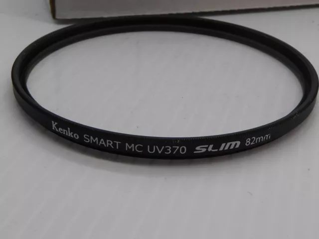 Kenko 82mm Smart Slim Multi Coated UV (370) Filter SAFETY PROTECT PROTECTIVE
