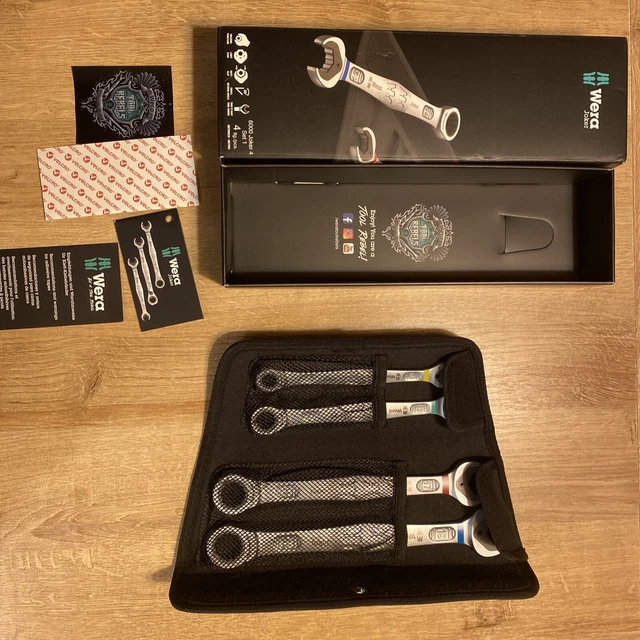 Wera 6001 Joker Set chiavi a cricchetto 4 metriche combinazione custodia tessile 073290