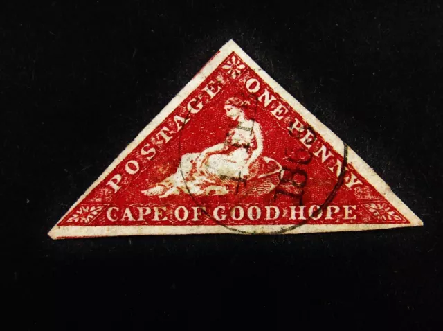 nystamps British Cape Of Good Hope Stamp # 12 Used $325       M22y1472