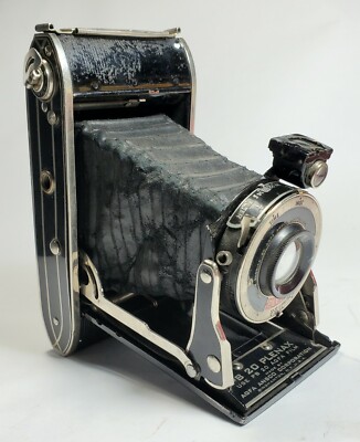 VINTAGE AGFA-ANSCO PB 20 plenax F14 Pieghevole Fotocamera NUOVO IN SCATOLA Nuovo di zecca 