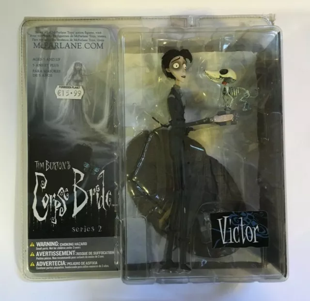 TIM Burton LA SPOSA CADAVERE CORPSE BRIDE VICTOR Action figure McFarlane Toys