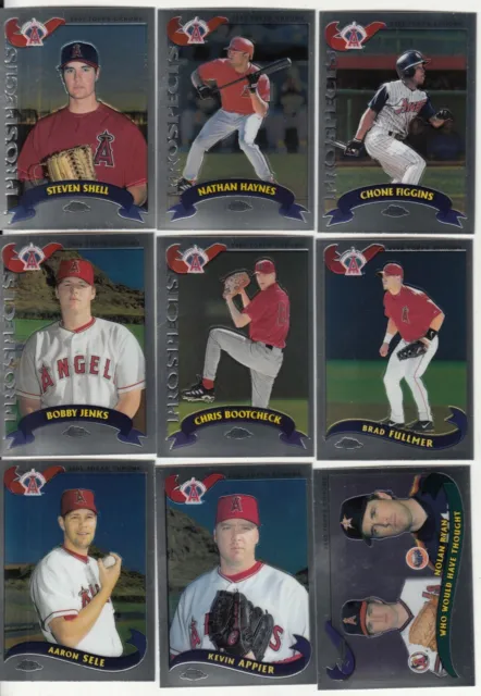 2002 Topps Chrome Traded Baseball MLB cards - Pick your Team Set
