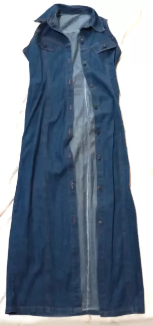 Vestito jeans on sale con bottoni