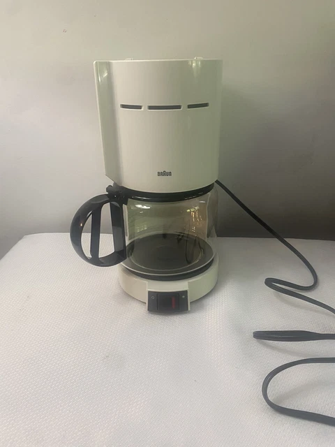BRAUN AROMASTER KF400 10 CUP COFFEE MAKER Maker Stickers On Box