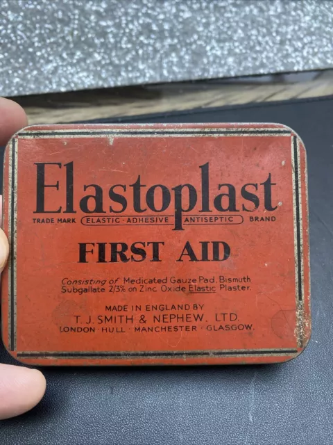 Vintage Elastoplast First Aid Tin