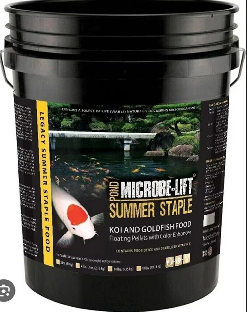 Microbe-Lift Legacy Koi & Goldfish Summer Staple Food net 14 lbs