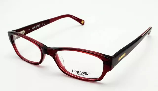 New Nine West Nw 5092 612 Red Authentic Eyeglasses Nw5092 47-15