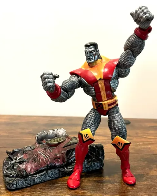 Marvel Legends Toybiz Colossus X-Men Series 5 V 6" Action Figure Loose w/Base