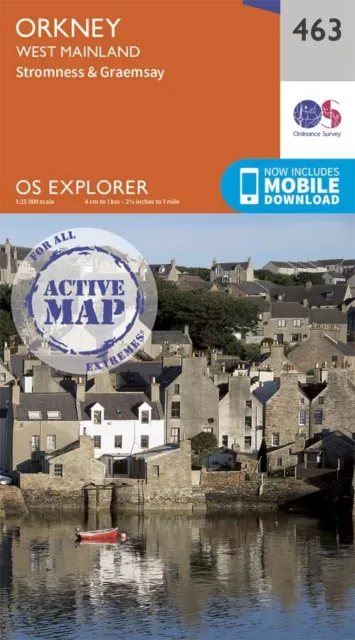 Orkney – West Mainland Map | Weathe..., Ordnance Survey