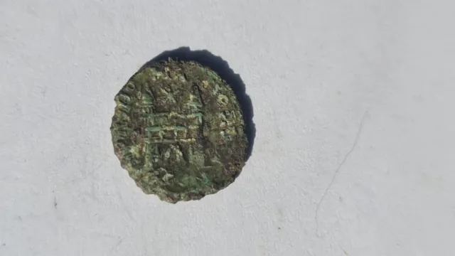 Moneda Romana De Magno Maximo Pesa 0.8 Gramos Piesa Bonita