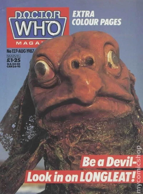 Doctor Who Magazine #127 FN 1987 Stock Image
