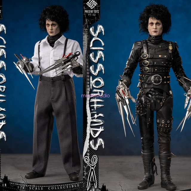 PRESENT TOYS Edward Scissorhands Edward Rooted Hair Ver. 1/6 Action Figure