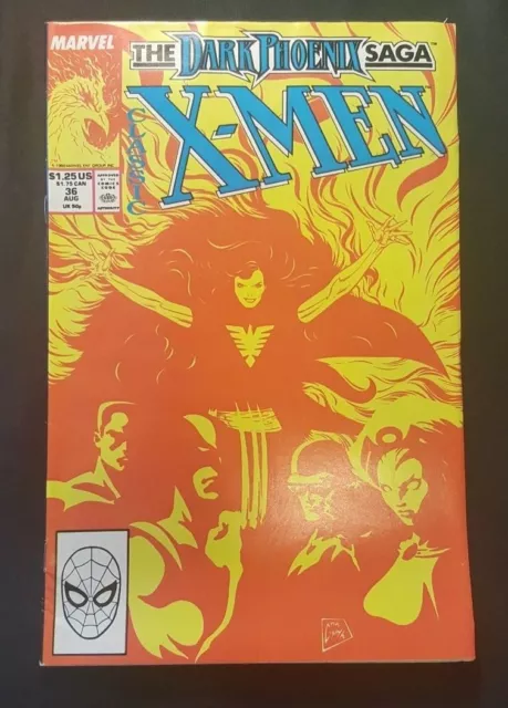 Classic X Men 36 John Byrne Dark Phoenix Avengers Vf/Nm Vol 1 Dazzler Wolverine