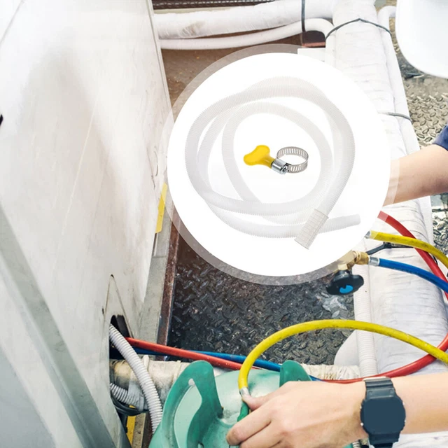 Adattatore E Tubo Di Scarico Per Condizionatore - Connettore Plastica Per Finestra - Foto 12