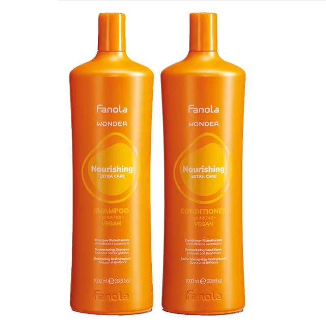 FANOLA Kit Wonder Nourishing Shampoo 1000ml + Conditioner 1000ml