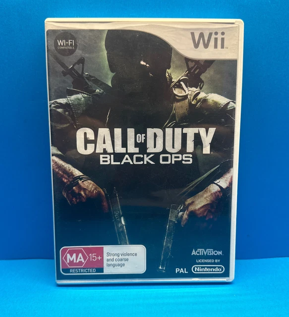 WII GAME Call Of Duty Black OPS Nintendo Wii PAL Australia