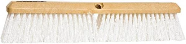 PRO-SOURCE 24" General Purpose Polypropylene Push Broom 3" Bristle Length, Pl...