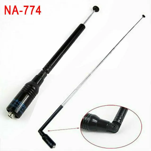 Nagoya Dual NA774 SMA-Female Antenna For UV82 UV6 GT-3 A52 GT-3TP Stretched Hot